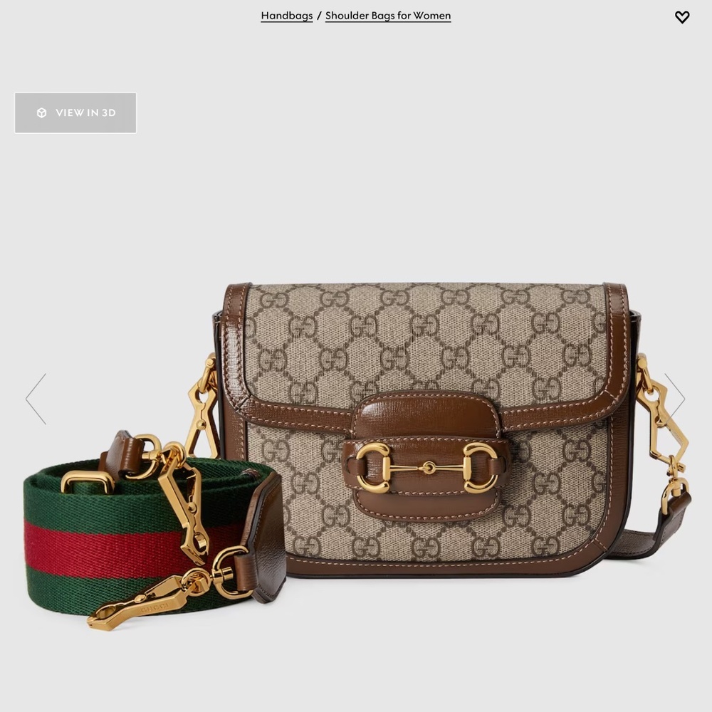 GUCCI HORSEBIT 1955 SMALL SHOULDER BAG